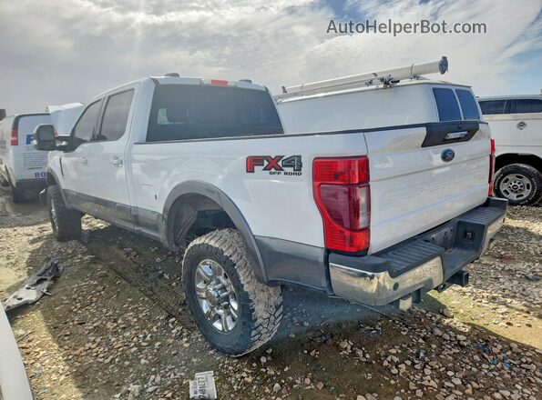1FT7W2BT2NEG23811 2022 FORD F250 White უკანა მარცხენა