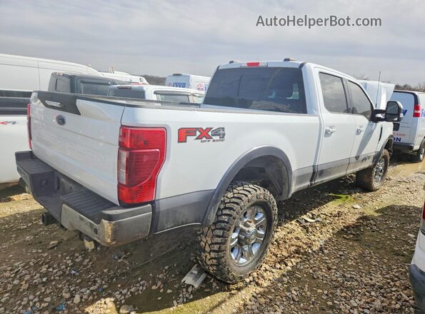 1FT7W2BT2NEG23811 2022 FORD F250 White უკანა მარჯვენა