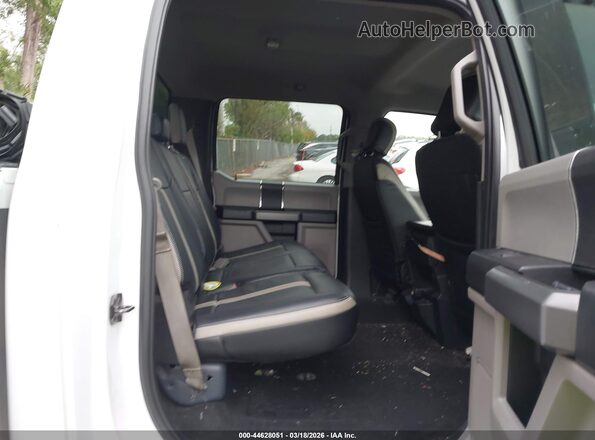 1FT7W2BT3HEF18831 2017 FORD F-250 White Widok naklejki z numerem VIN