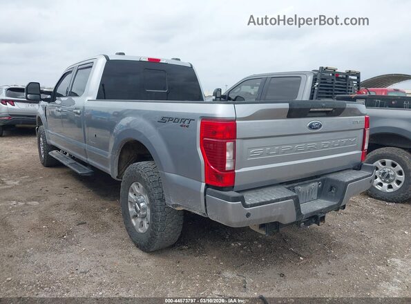 1FT7W2BT3NEF26021 2022 FORD F-250 Gray უკანა მარცხენა