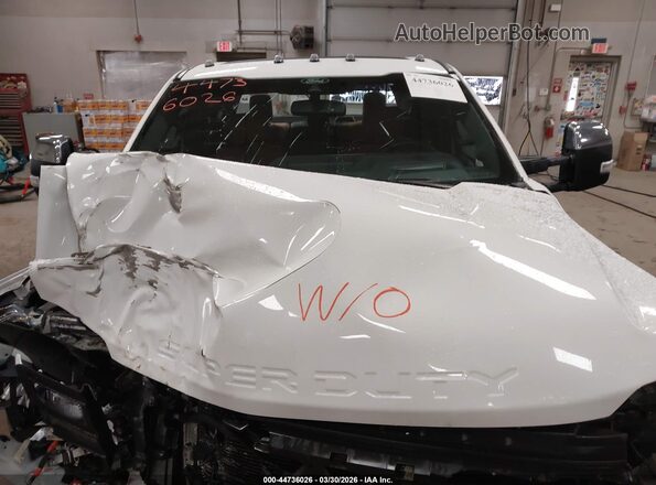 1FT7W2BT3REE58924 2024 FORD F-250 White Widok z tyłu