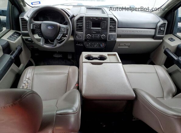 1FT7W2BT4JEB50245 2018 FORD F250 White Vista del salpicadero