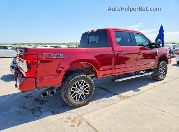 1FT7W2BT4KEE01668 2019 FORD F250 Red 