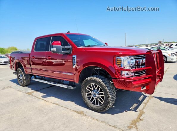1FT7W2BT4KEE01668 2019 FORD F250 Red 