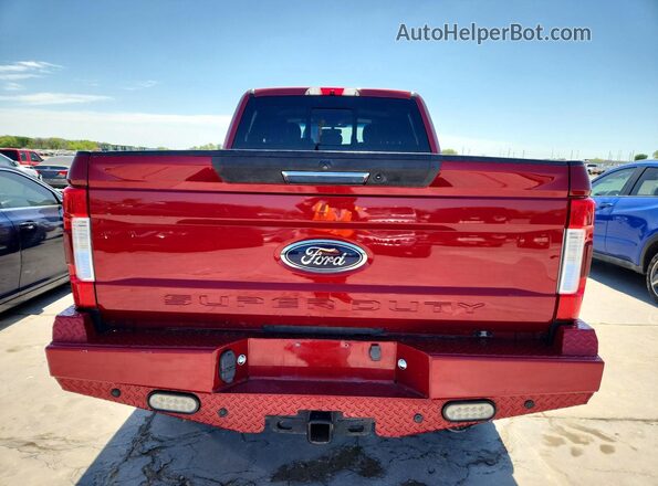 1FT7W2BT4KEE01668 2019 FORD F250 Red 