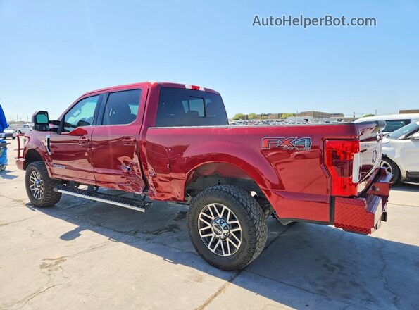 1FT7W2BT4KEE01668 2019 FORD F250 Red 