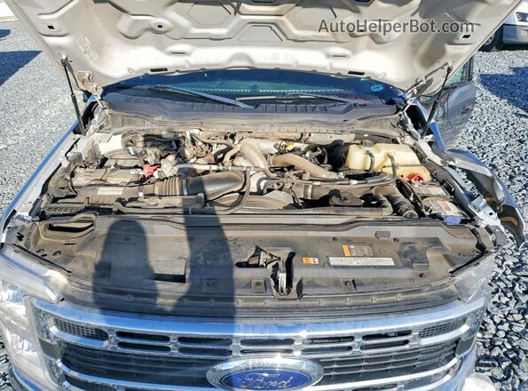 1FT7W2BT4PEC29102 2023 FORD F250 Silver Widok wnętrza z tyłu