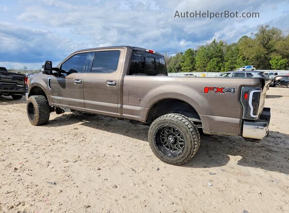 1FT7W2BT5HED77289 2017 FORD F250 Brown Trasero izquierdo