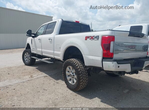 1FT7W2BT5KEF64667 2019 FORD F-250 White Задня ліва чверть