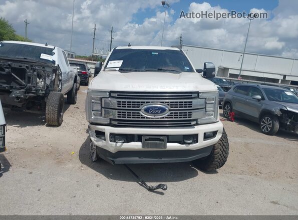 1FT7W2BT5KEF64667 2019 FORD F-250 White Вид щитка приладів