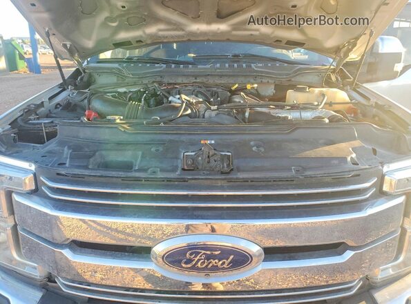 1FT7W2BT6HED08644 2017 FORD F250 Серебряный Вид задней части салона