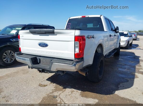 1FT7W2BT6JEB13147 2018 FORD F-250 White Tył prawy