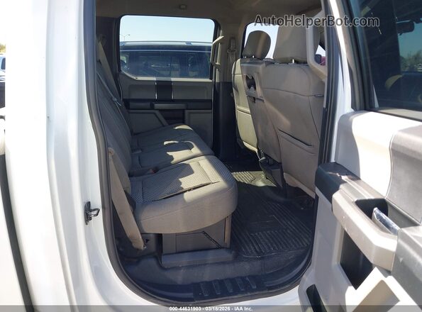 1FT7W2BT6JEB13147 2018 FORD F-250 White Widok naklejki z numerem VIN
