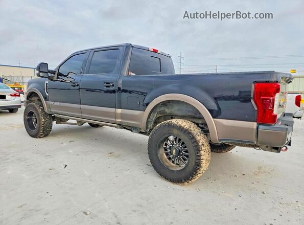 1FT7W2BT6JEB28537 2018 FORD F250 Black Trasero izquierdo