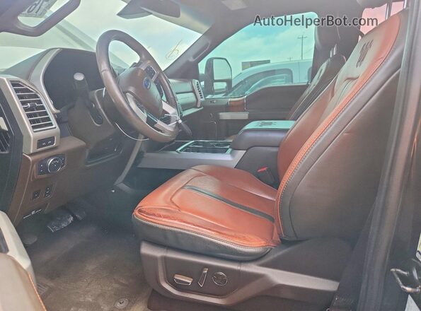 1FT7W2BT6JEB28537 2018 FORD F250 Black Vista interior delantera