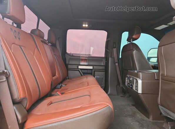 1FT7W2BT6JEB28537 2018 FORD F250 Black Vista de los asientos traseros