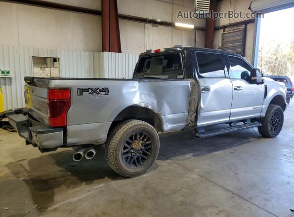 1FT7W2BT6NEF74726 2022 FORD F250 Silver Trasero derecho