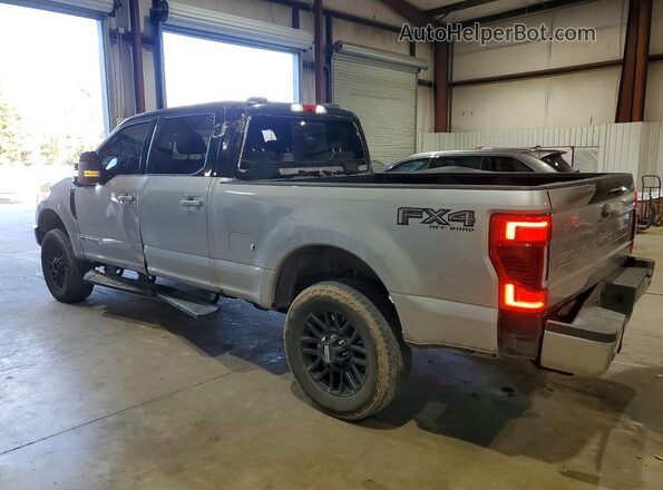 1FT7W2BT6NEF74726 2022 FORD F250 Silver Trasero izquierdo