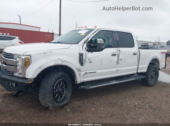 1FT7W2BT7JEB59179 2018 FORD F-250 White Вид спереду