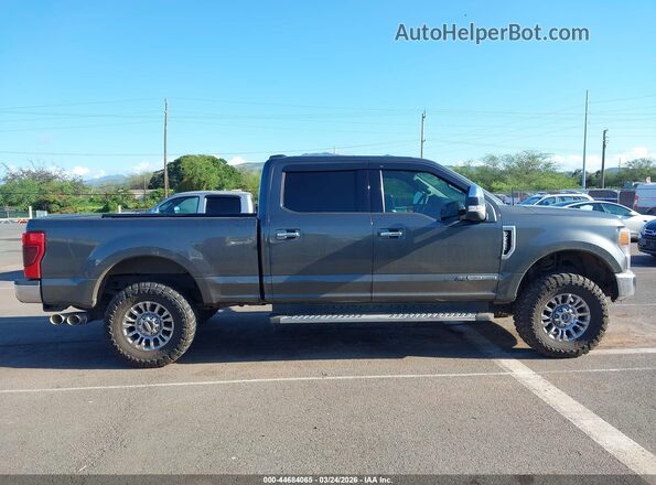 1FT7W2BT7LED94412 2020 FORD F-250 Gray Vista interior trasera