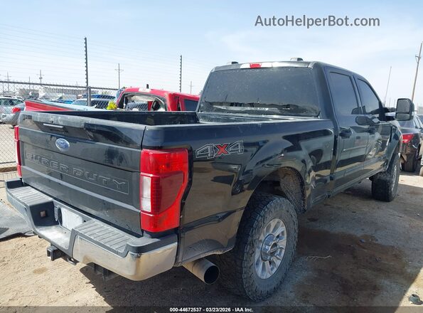 1FT7W2BT7NEF60480 2022 FORD F-250 Черный Задняя правая четверть