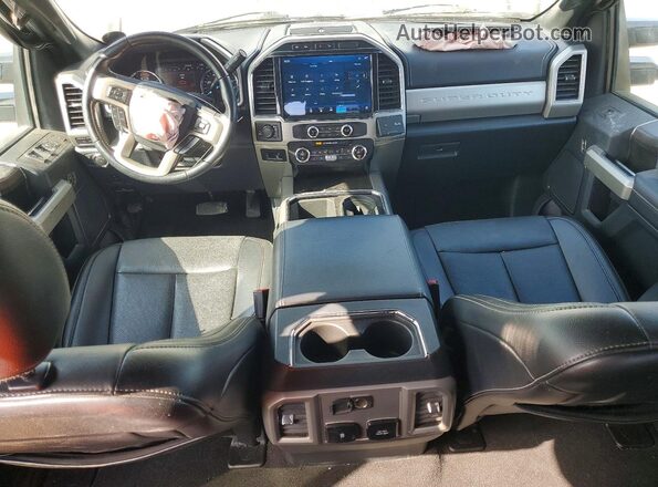 1FT7W2BT7NEG13355 2022 FORD F250 White Dashboard view