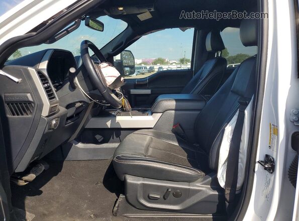 1FT7W2BT7NEG13355 2022 FORD F250 White Front interior view