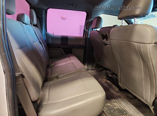 1FT7W2BT9JEB28497 2018 FORD F250 White უკანა სავარძლების ხედი