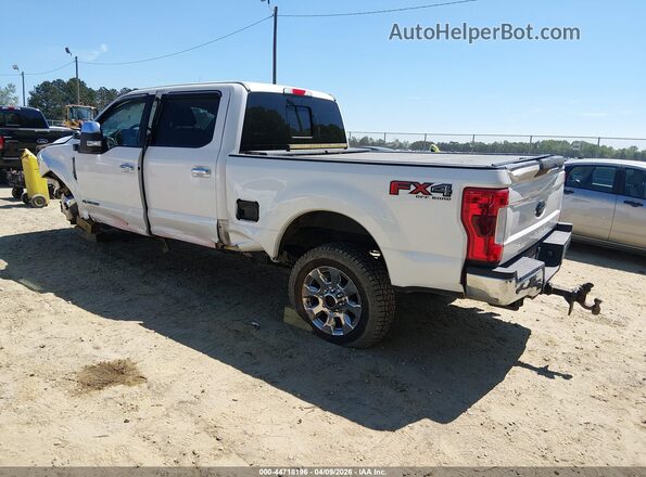 1FT7W2BTXHED48449 2017 FORD F-250 White Tył lewy