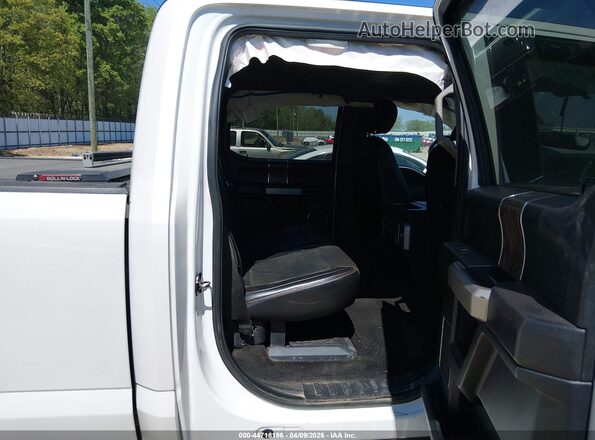 1FT7W2BTXHED48449 2017 FORD F-250 White Widok naklejki z numerem VIN