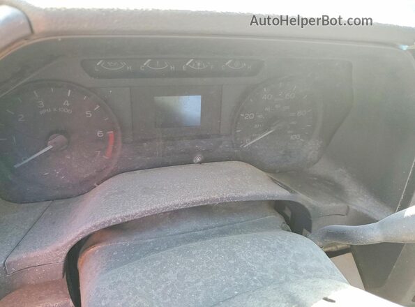 1FT7X2A61KED15033 2019 FORD F250 Белый Вид щитка приборов