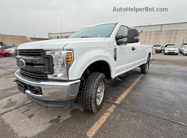 1FT7X2B66JEB19120 2018 FORD F250 White Rear left