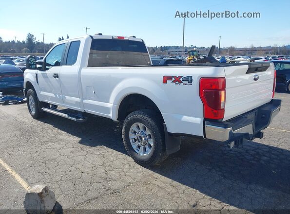 1FT7X2B69MED45804 2021 FORD F-250 White Tył lewy