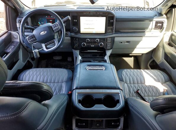 1FT8W2BM1PED61358 2023 FORD F250 Charcoal Dashboard view