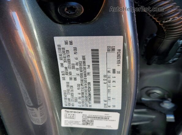 1FT8W2BM1PED61358 2023 FORD F250 Charcoal Engine compartment view