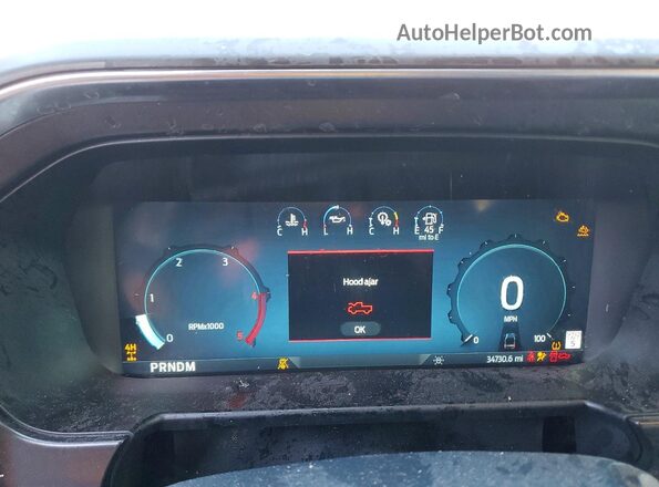 1FT8W2BM1PED61358 2023 FORD F250 Charcoal Instrument cluster view