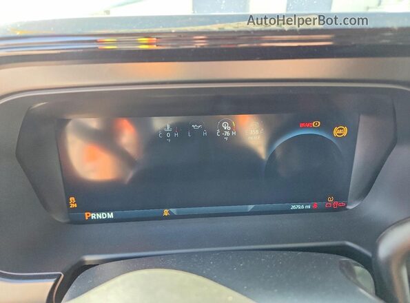 1FT8W2BM5REE46058 2024 FORD F250 White Vista del cuadro de instrumentos