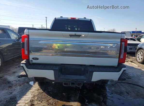 1FT8W2BM7PEC75455 2023 FORD F250 White Rear view