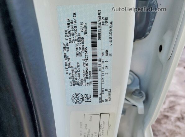 1FT8W2BM7PEC75455 2023 FORD F250 White Engine compartment view