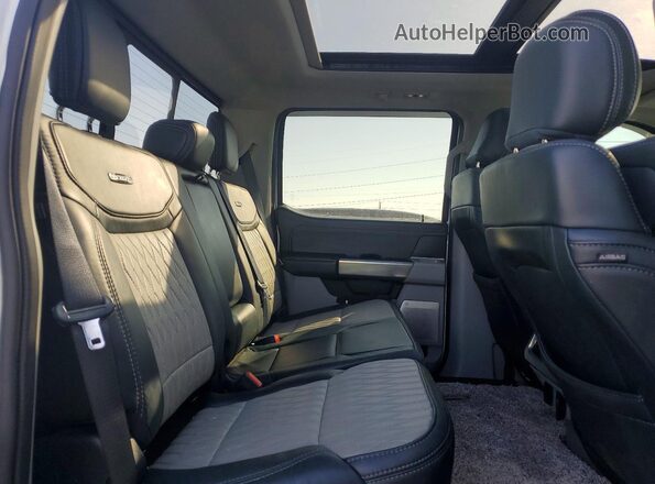 1FT8W2BM7PEC75455 2023 FORD F250 White Rear seats view