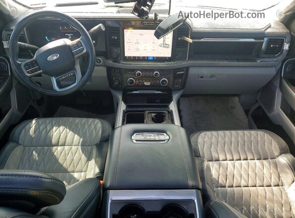 1FT8W2BM7PEC75455 2023 FORD F250 White Dashboard view
