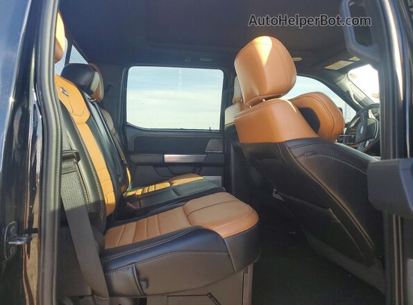 1FT8W2BM8REE87638 2024 FORD F250 Black Vista de los asientos traseros
