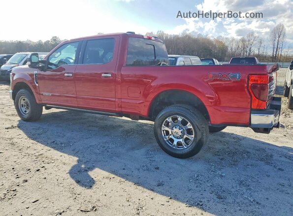 1FT8W2BT4NEG09364 2022 FORD F250 Burgundy Հետևի ձախ