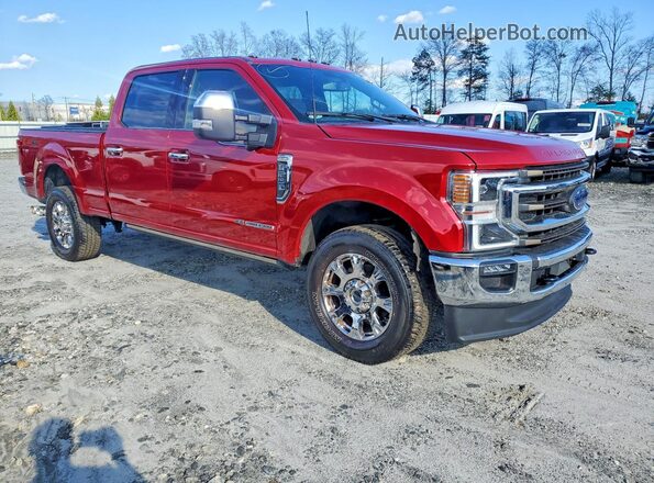 1FT8W2BT4NEG09364 2022 FORD F250 Burgundy Առջևի աջ