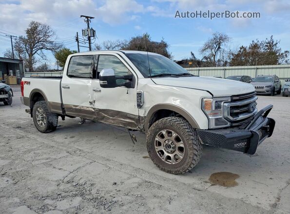 1FT8W2BT8MEE07156 2021 FORD F250 White 
