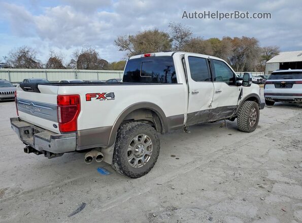 1FT8W2BT8MEE07156 2021 FORD F250 White 