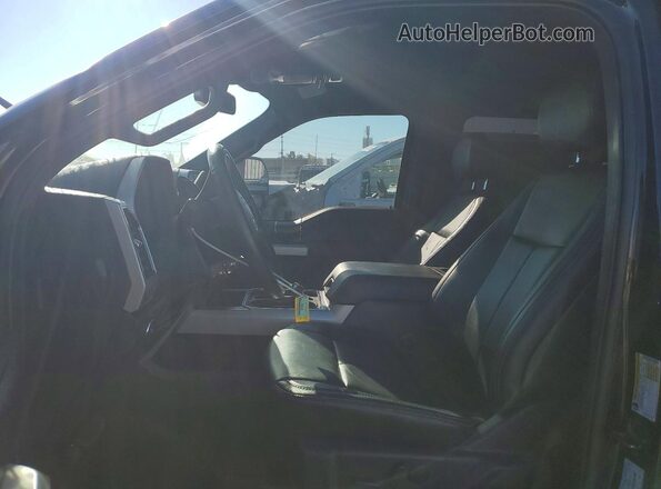 1FT8W2BT8NEF05024 2022 FORD F250 Blue Widok wnętrza z przodu