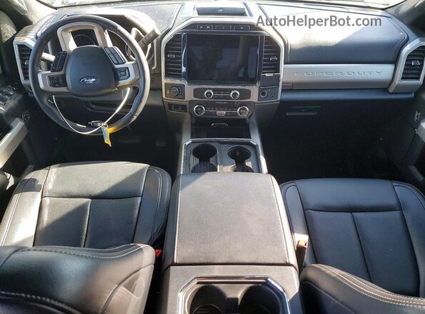 1FT8W2BT8NEF05024 2022 FORD F250 Blue Widok deski rozdzielczej