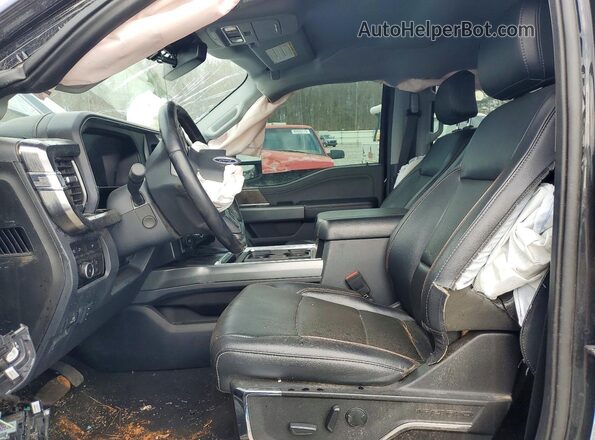 1FT8W2BT8PED24072 2023 FORD F250 Black Вид салону спереду