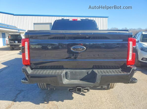 1FT8W2BT8SEC13563 2025 FORD F250 Black Вид ззаду